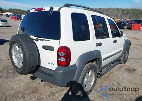 2006 Jeep Liberty Sport z USA, uszkodzony, nr VIN 1J4GK48K76W235565